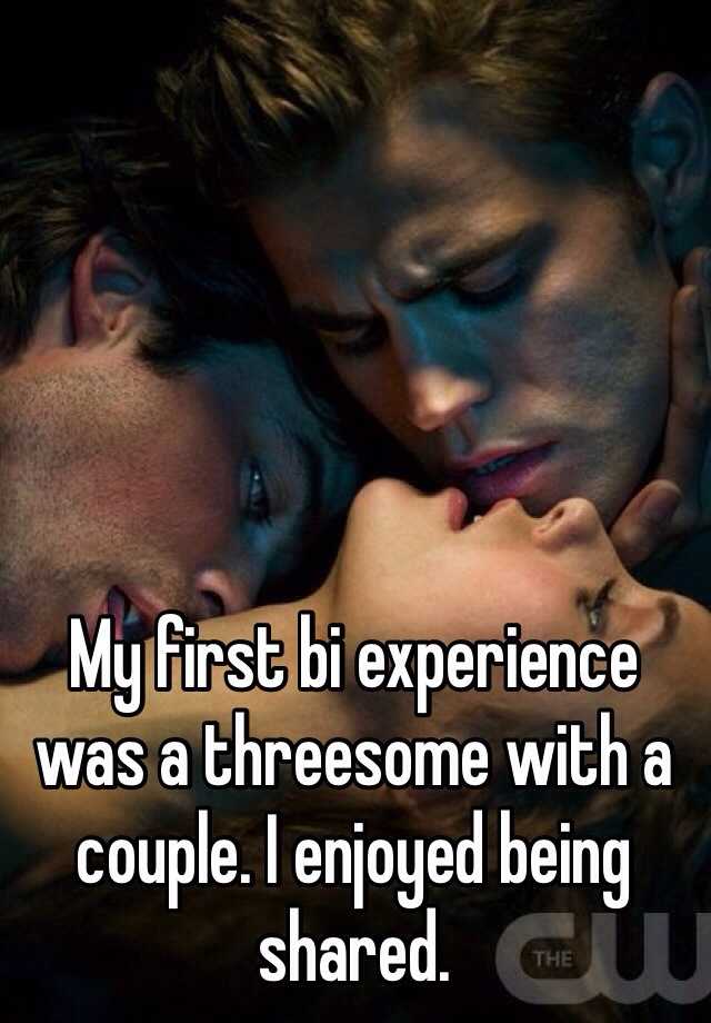 His First Bi Experience